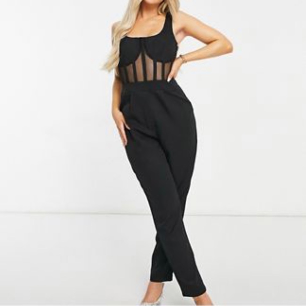 Corset illusion Jumpsuit